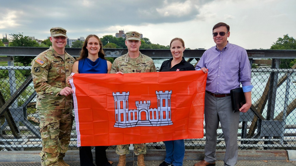 USACE Buffalo District Command Team Visits Niagara Falls