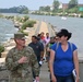 USACE Buffalo District Command Team Visits Bird Island Pier