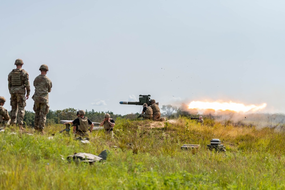 TOW missile training at Fort McCoy