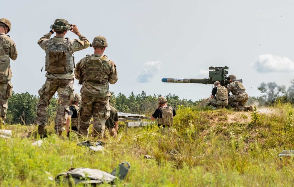 TOW missile training at Fort McCoy