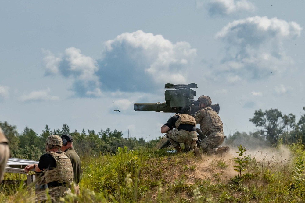 TOW missile training at Fort McCoy