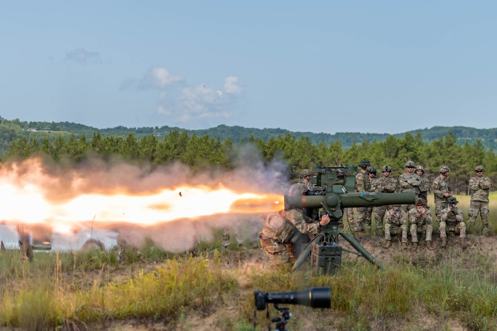 TOW missile training at Fort McCoy