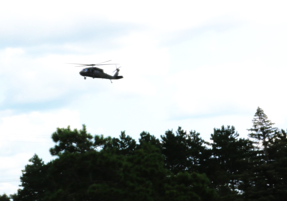 UH-60 Black Hawk training operations at Fort McCoy