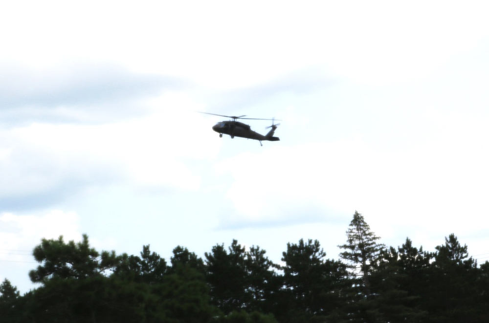 UH-60 Black Hawk training operations at Fort McCoy