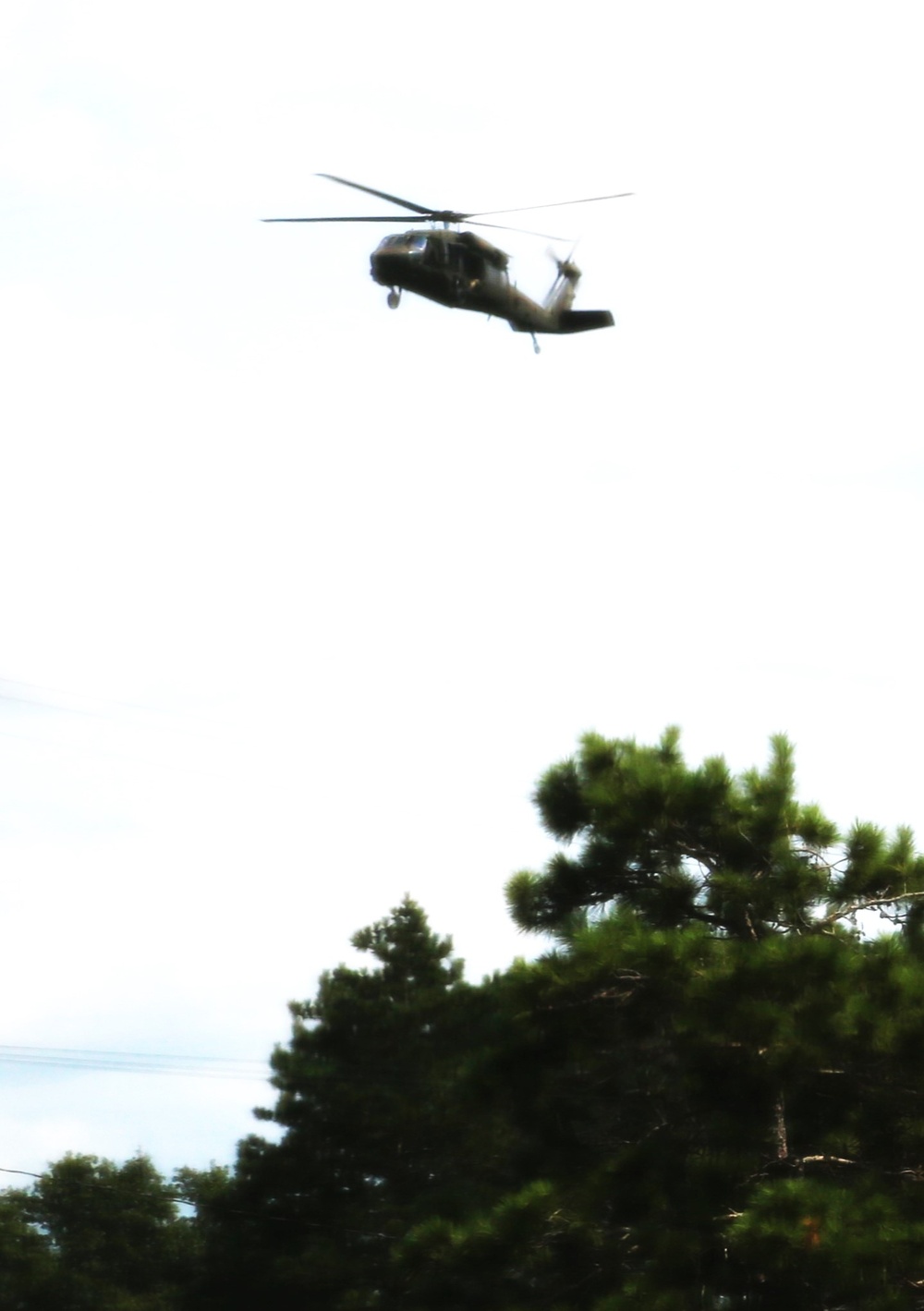 UH-60 Black Hawk training operations at Fort McCoy