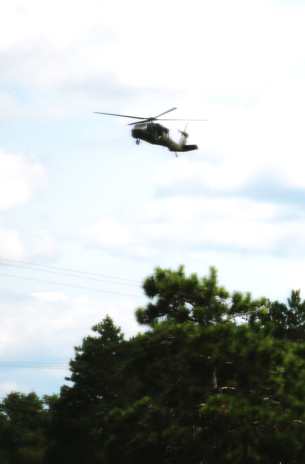 UH-60 Black Hawk training operations at Fort McCoy