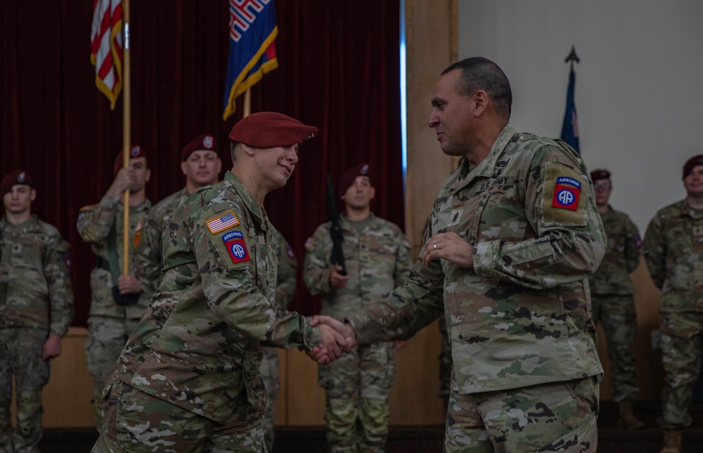 HHBN, 82nd Airborne Division Change of Responsibility Ceremony