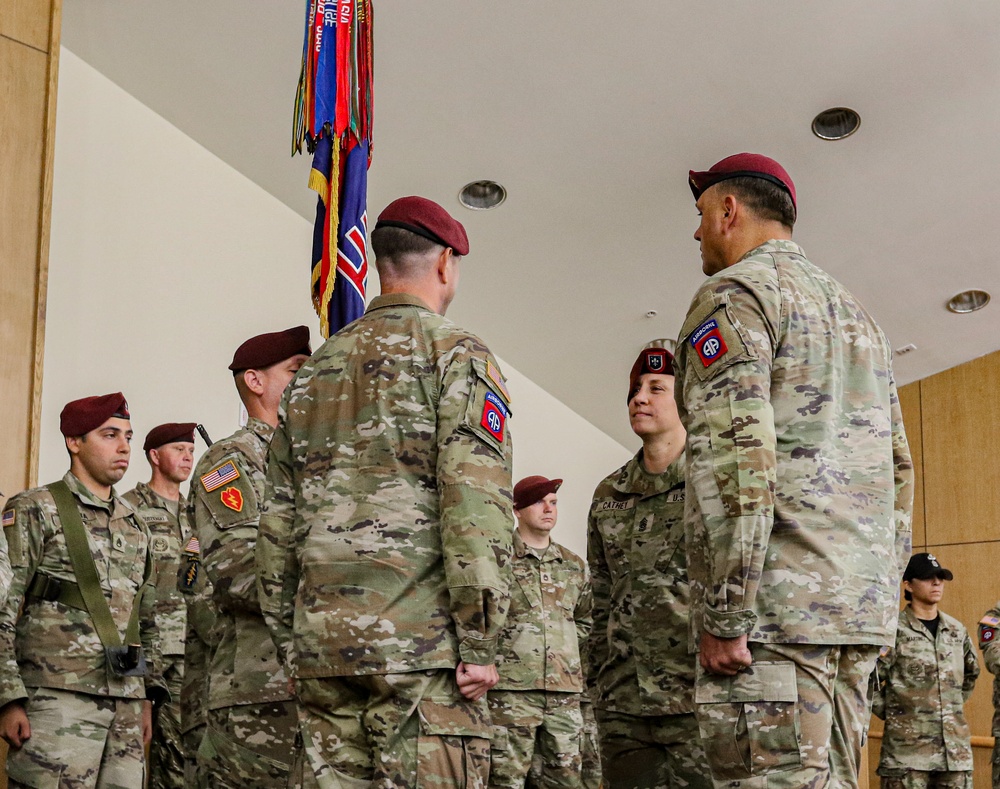 HHBN, 82nd Airborne Division Change of Responsibility Ceremony