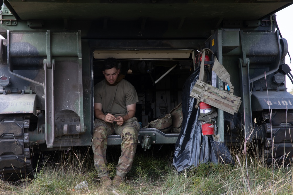 1st Battalion 201st Field Artillery Regiment Conducts live fire training at Northern Strike 24-2