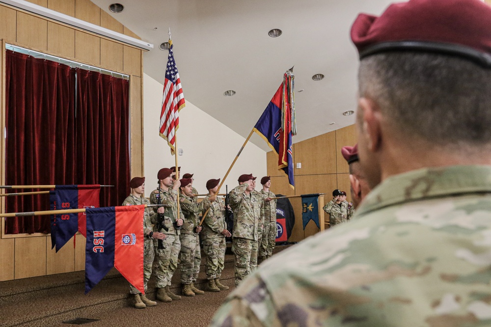 HHBN, 82nd Airborne Division Change of Responsibility Ceremony