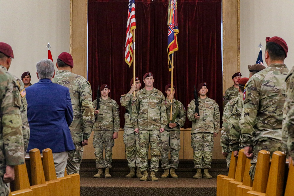 HHBN, 82nd Airborne Division Change of Responsibility Ceremony