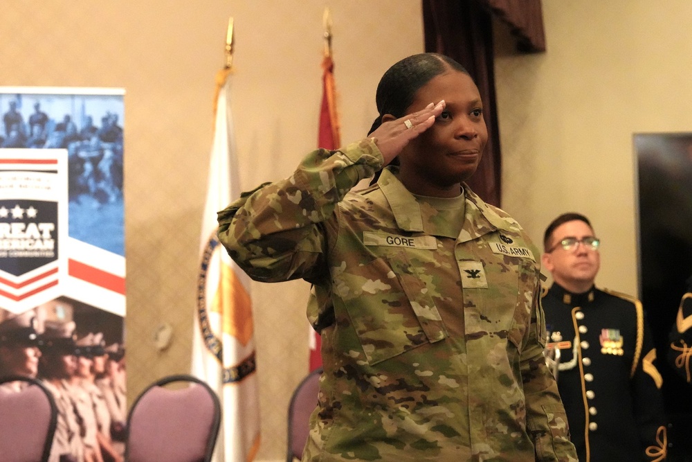 Col. Yolanda Gore Takes Charge as Fort George G. Meade Garrison Commander