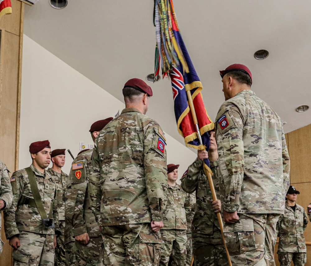 HHBN, 82nd Airborne Division Change of Responsibility Ceremony