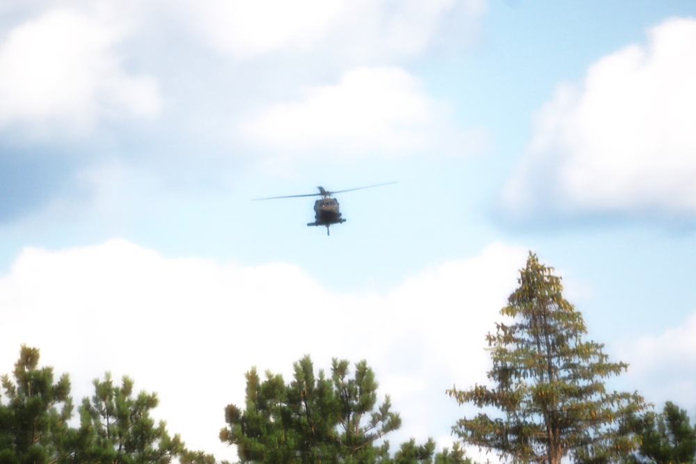 UH-60 Black Hawk training operations at Fort McCoy
