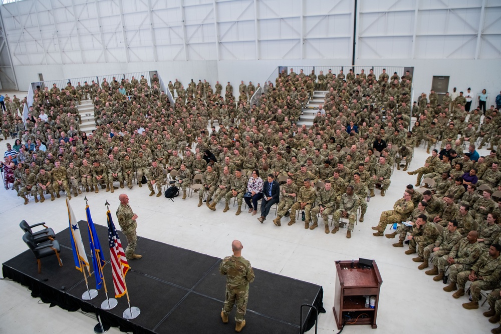 CSAF and CMSAF visit Cannon AFB