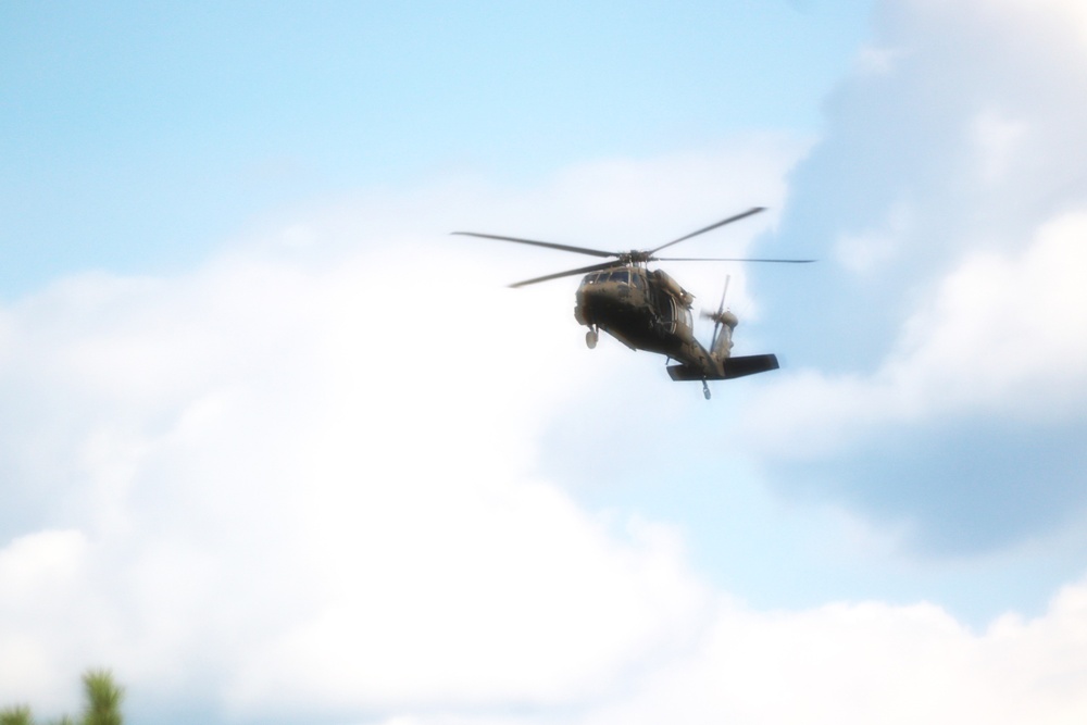UH-60 Black Hawk training operations at Fort McCoy