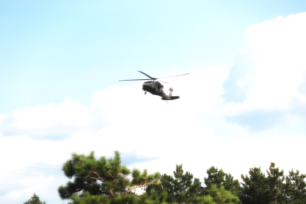UH-60 Black Hawk training operations at Fort McCoy