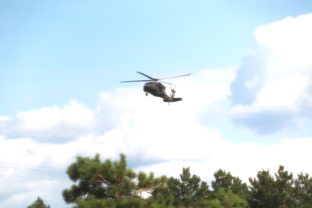 UH-60 Black Hawk training operations at Fort McCoy