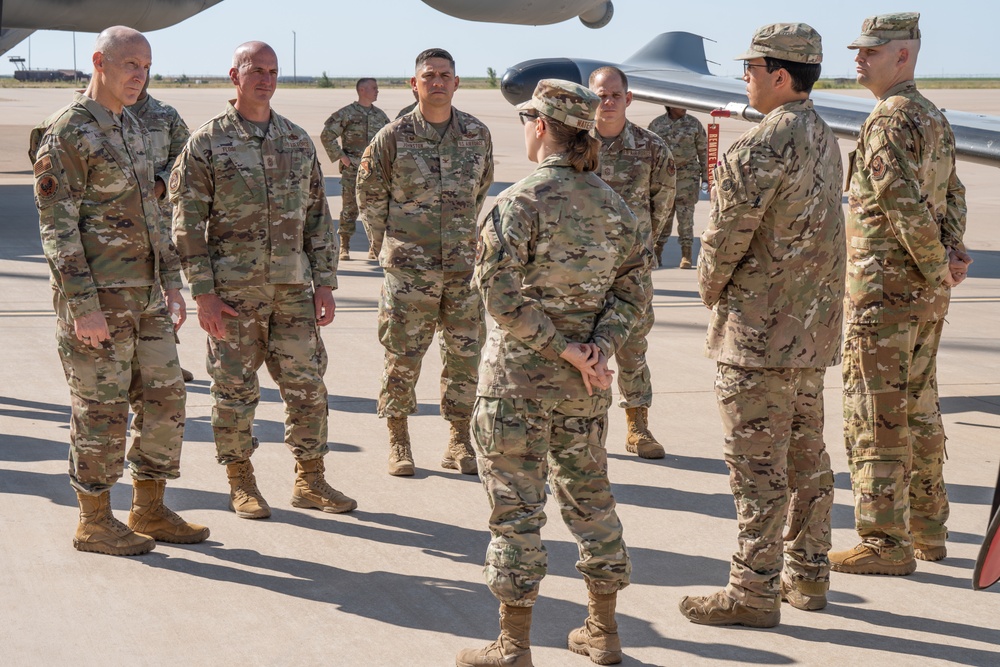 CSAF and CMSAF visit Cannon AFB