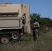 B Battery, 1st Battalion, 201st Field Artillery Regiment reacts to contact and shoots illumination rounds during Northern Strike 2024