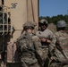 B Battery, 1st Battalion, 201st Field Artillery Regiment reacts to contact and shoots illumination rounds during Northern Strike 2024