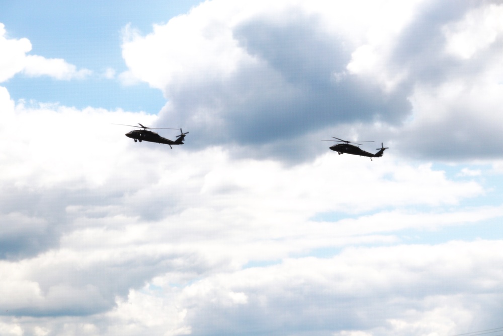 UH-60 Black Hawk training operations at Fort McCoy