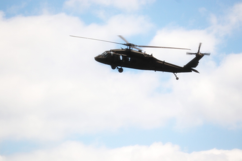 UH-60 Black Hawk training operations at Fort McCoy