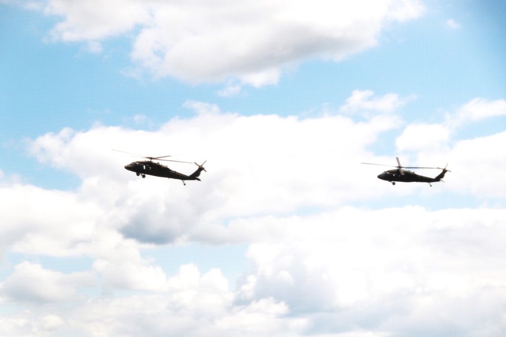 UH-60 Black Hawk training operations at Fort McCoy