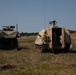 B Battery, 1st Battalion, 201st Field Artillery Regiment reacts to contact and shoots illumination rounds during Northern Strike 2024