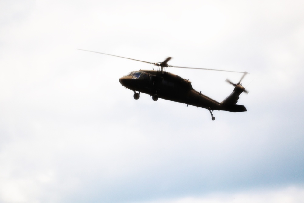 UH-60 Black Hawk training operations at Fort McCoy