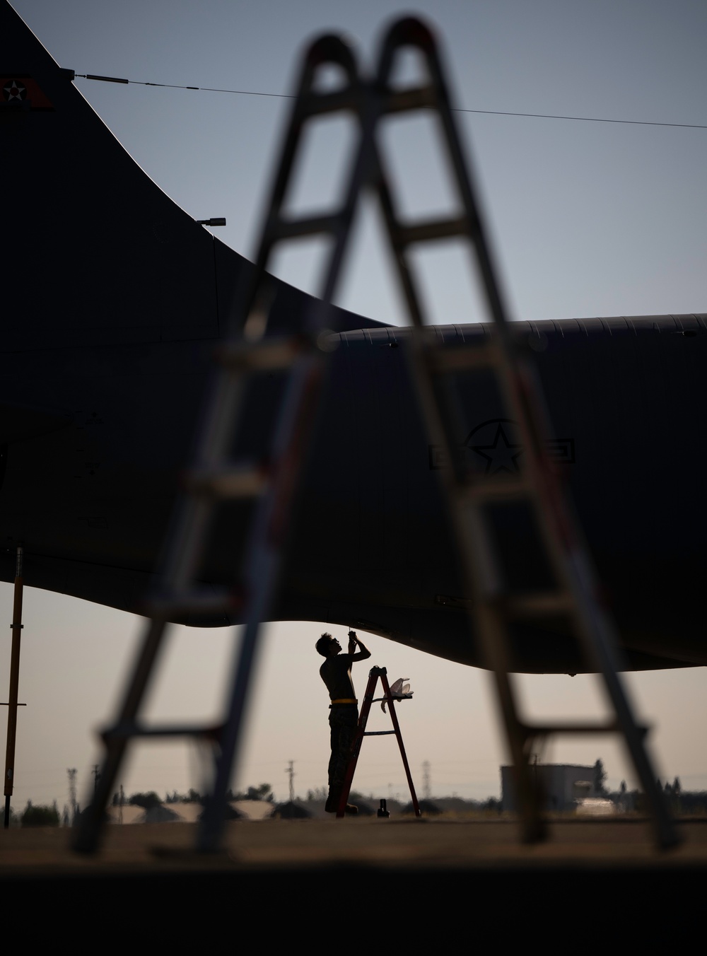 MacDill crew chiefs prepare KC-135s for aerial refueling missions during BE 24-3