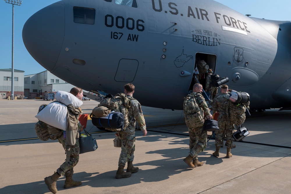 167th Airmen deploy as Mission Generation Force Element