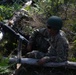 B Battery, 1st Battalion, 201st Field Artillery Regiment reacts to contact and shoots illumination rounds during Northern Strike 2024