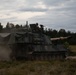 B Battery, 1st Battalion, 201st Field Artillery Regiment reacts to contact and shoots illumination rounds during Northern Strike 2024