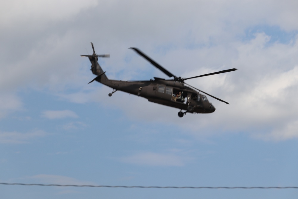 UH-60 Black Hawk training operations at Fort McCoy