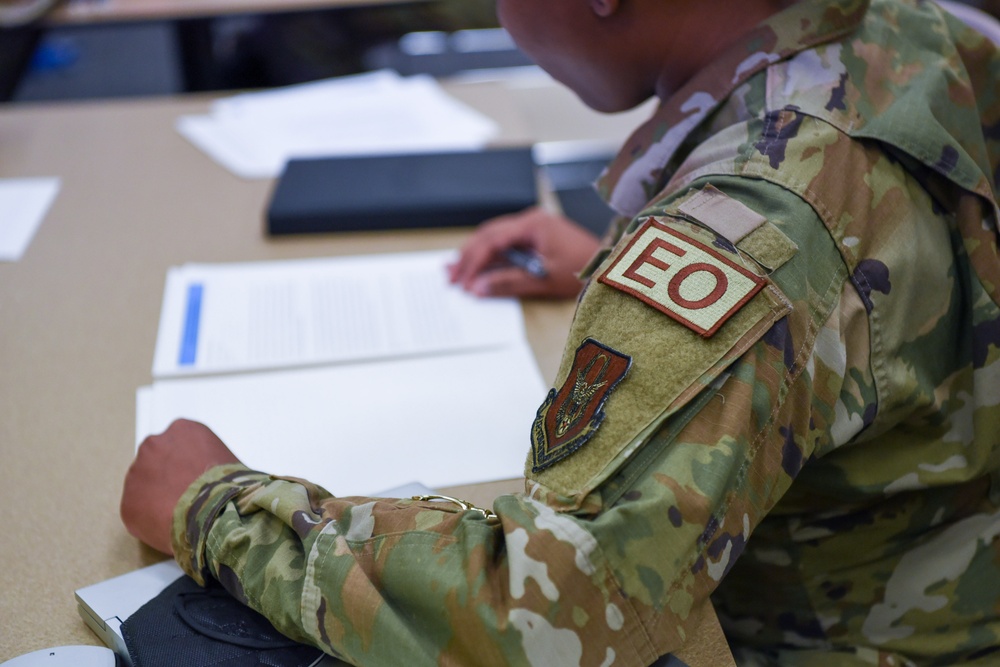 Citizen Airmen participate in Equal Opportunity training