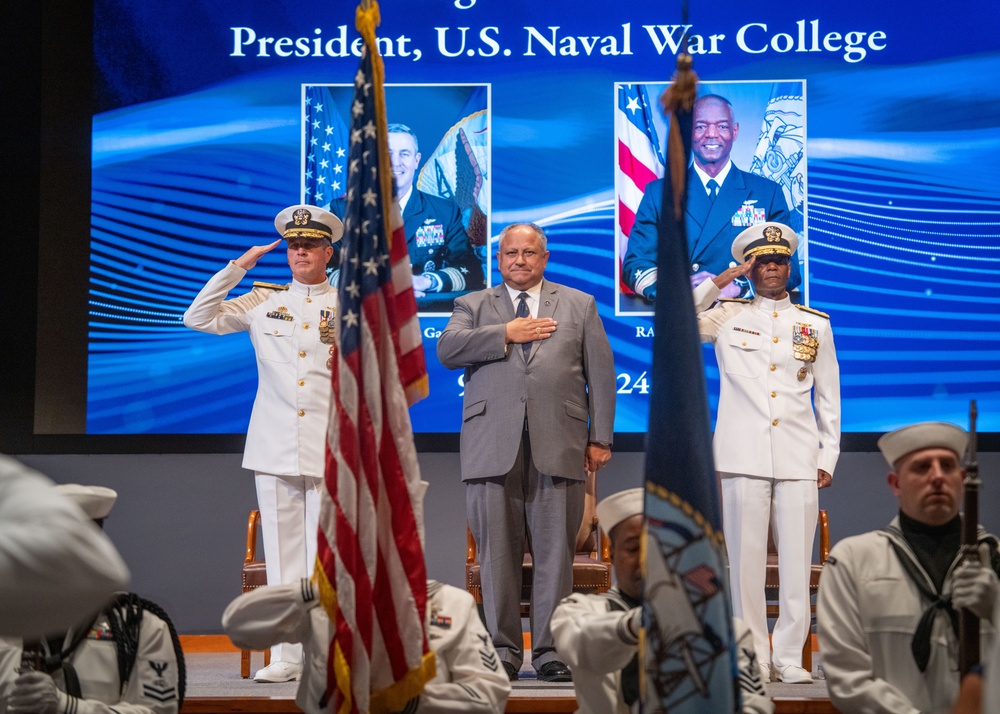 Naval War College welcomes 59th President