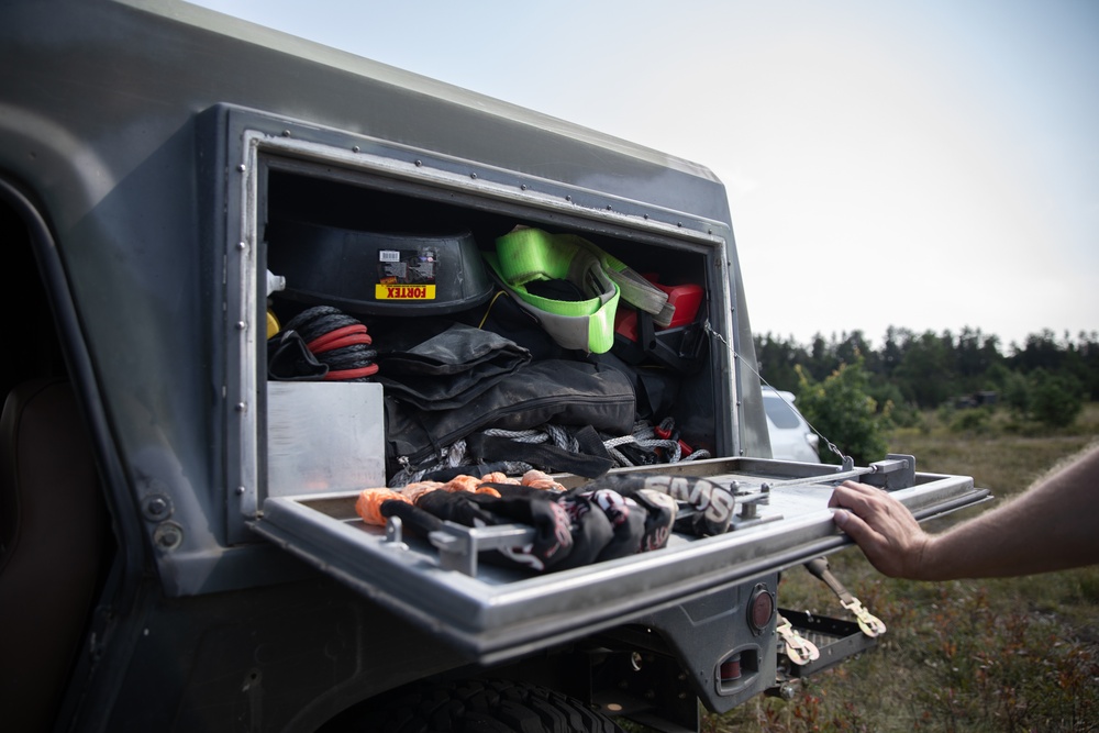 Units with the 1st Battalion, 201st Field Artillery Regiment, West Virginia National Guard Test New Ammunition Management System During Exercise Northern Strike 24-2