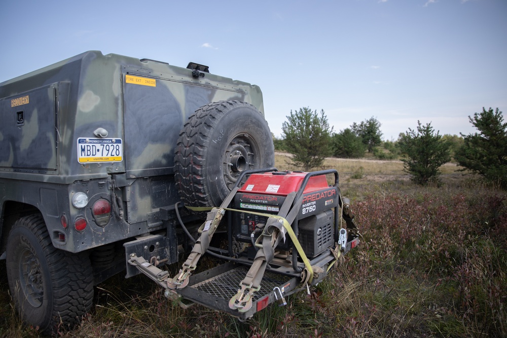 Units with the 1st Battalion, 201st Field Artillery Regiment, West Virginia National Guard Test New Ammunition Management System During Exercise Northern Strike 24-2