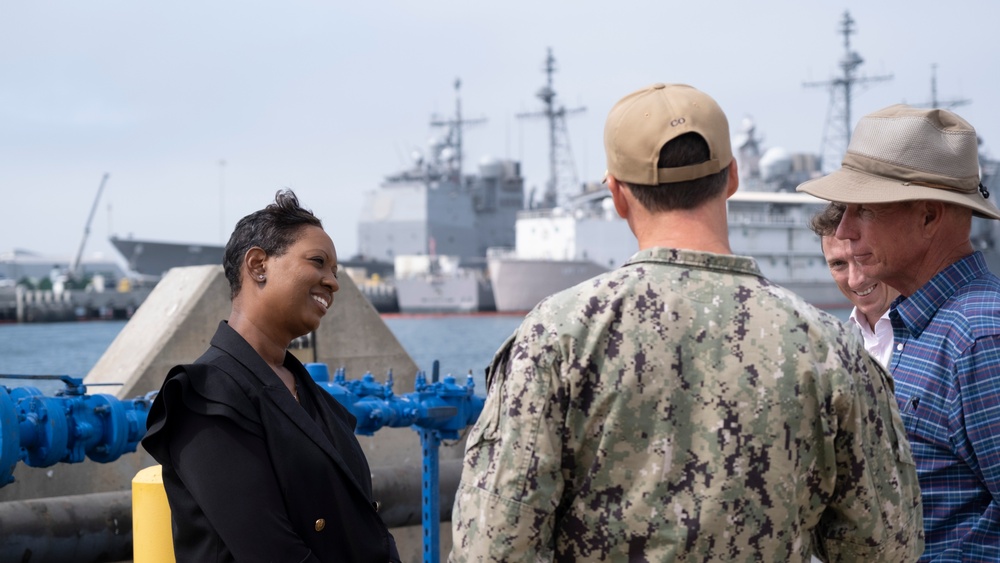 Deputy Assistant Secretary of the Navy Ms. Brenda Johnson-Turner visits Naval Base San Diego