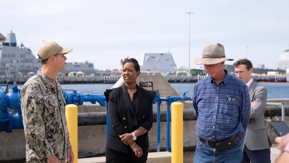 Deputy Assistant Secretary of the Navy Ms. Brenda Johnson-Turner visits Naval Base San Diego