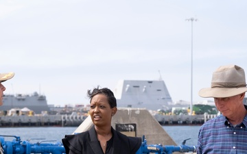 Deputy Assistant Secretary of the Navy Ms. Brenda Johnson-Turner visits Naval Base San Diego