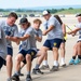 167th Airlift Wing hosts first Fire Truck Pull event for area high schoolers