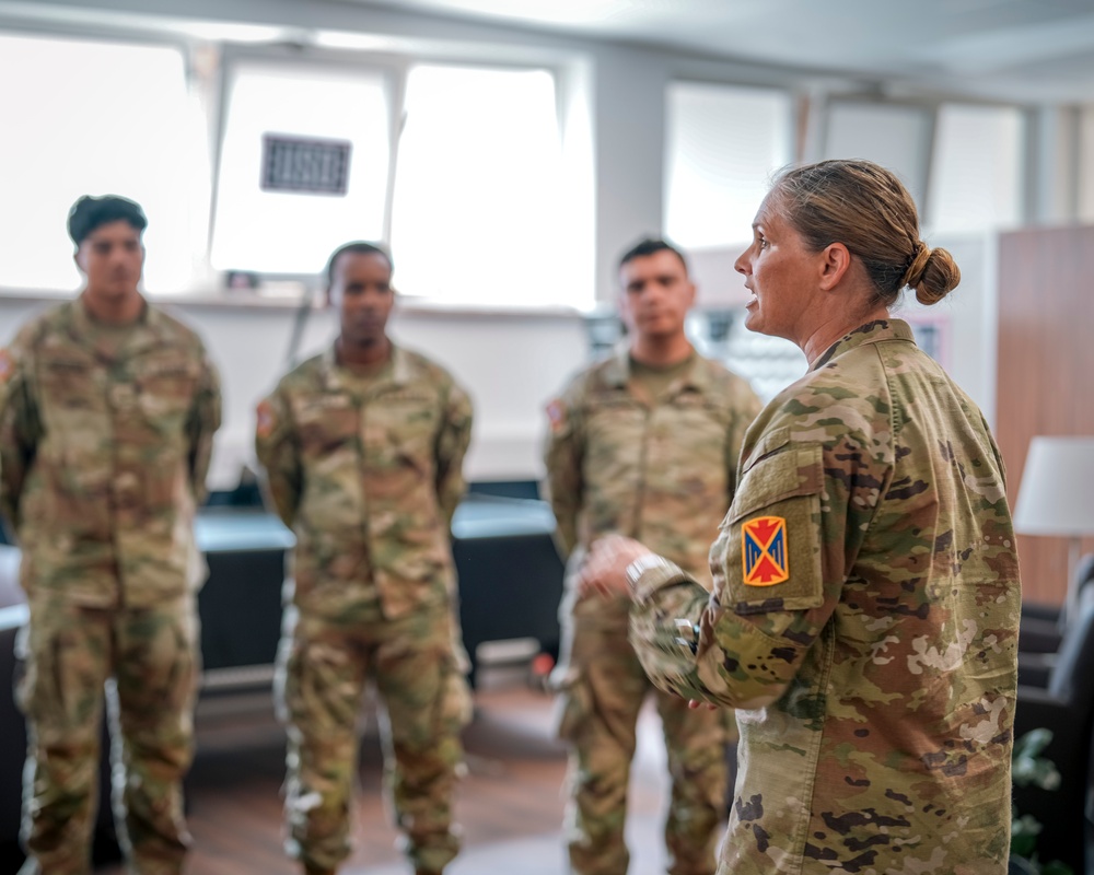 U.S. Army Europe And Africa Best Squad Competition Award Ceremony 2024