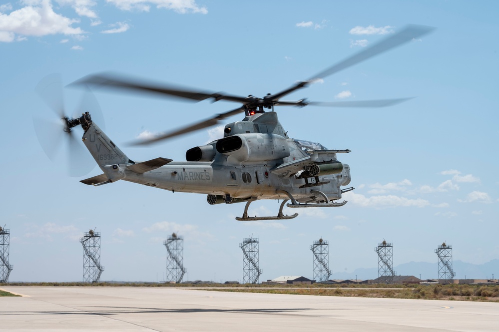 6th Attack Squadron hosts Marine Corps pilots for partnership tour