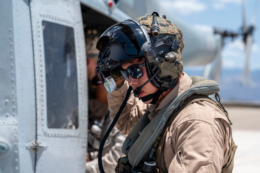 6th Attack Squadron hosts Marine Corps pilots for partnership tour