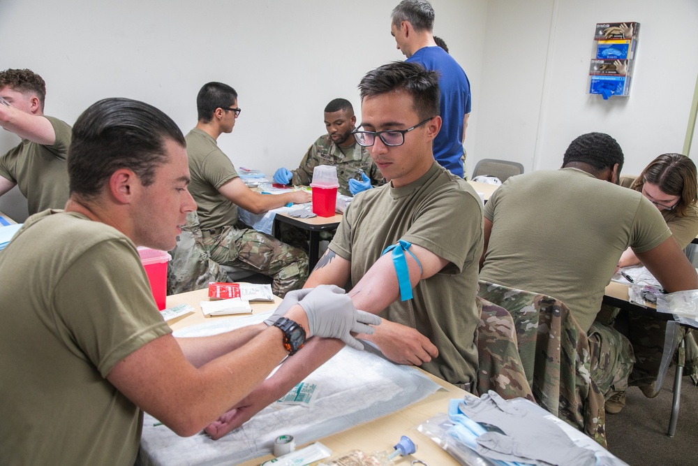 Imperial Brigade Medic Team Enhances Readiness with Blood Transfusion Training