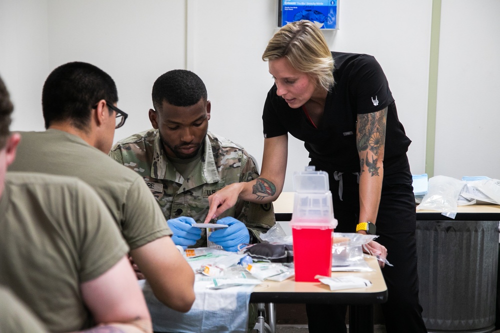 Imperial Brigade Medic Team Enhances Readiness with Blood Transfusion Training