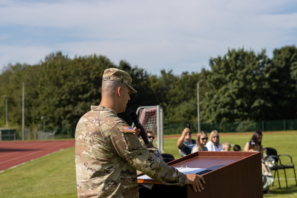 Alpha Battery, 5-7 ADA Change of Command