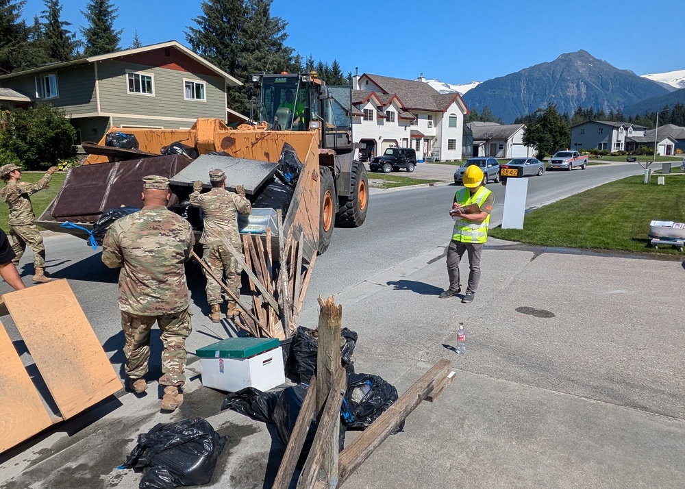 Alaska National Guard provides emergency assistance to Juneau following glacial flooding